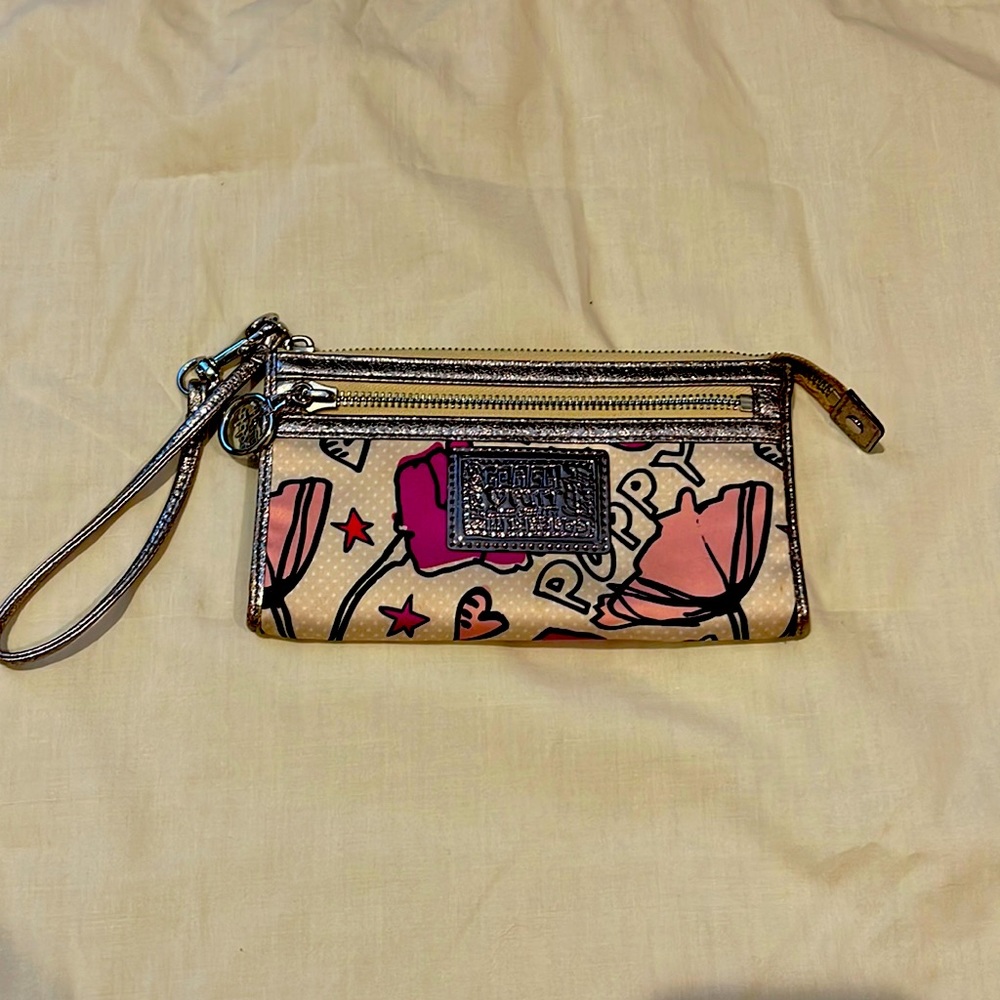Coach poppy wristlet